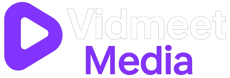 Vidmeet Media Logo